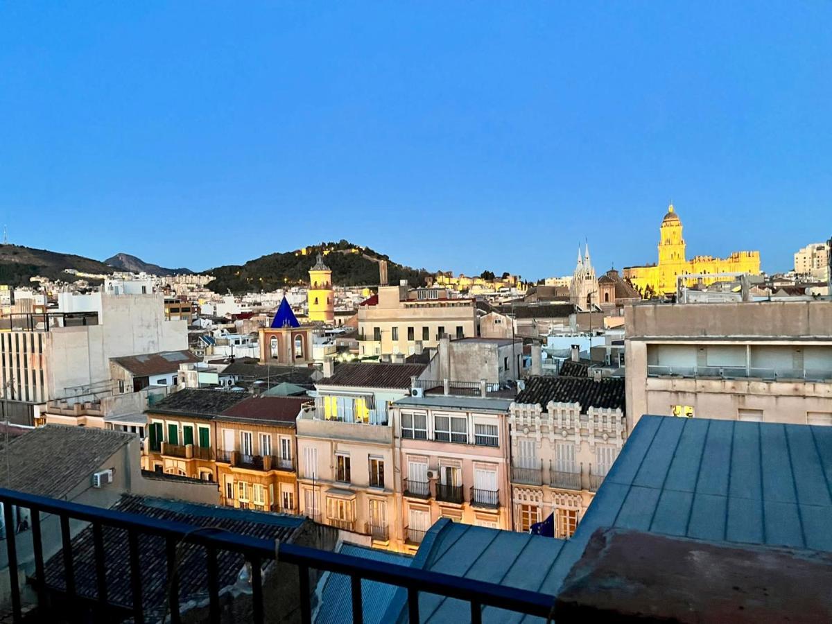 Penthouse Panorama With Large Terraces & 360 Views Apartment Malaga Exterior photo