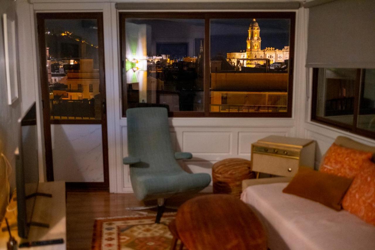 Penthouse Panorama With Large Terraces & 360 Views Apartment Malaga Exterior photo